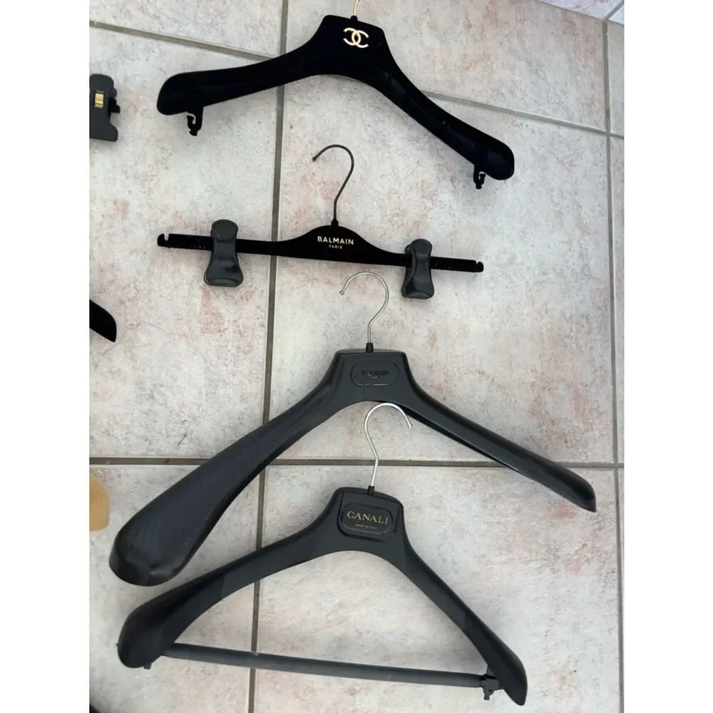 Chanel Balmain Pucci Mui mui canali dolce & gabbana dress pants hangers storage